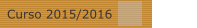 Curso 2015/2016